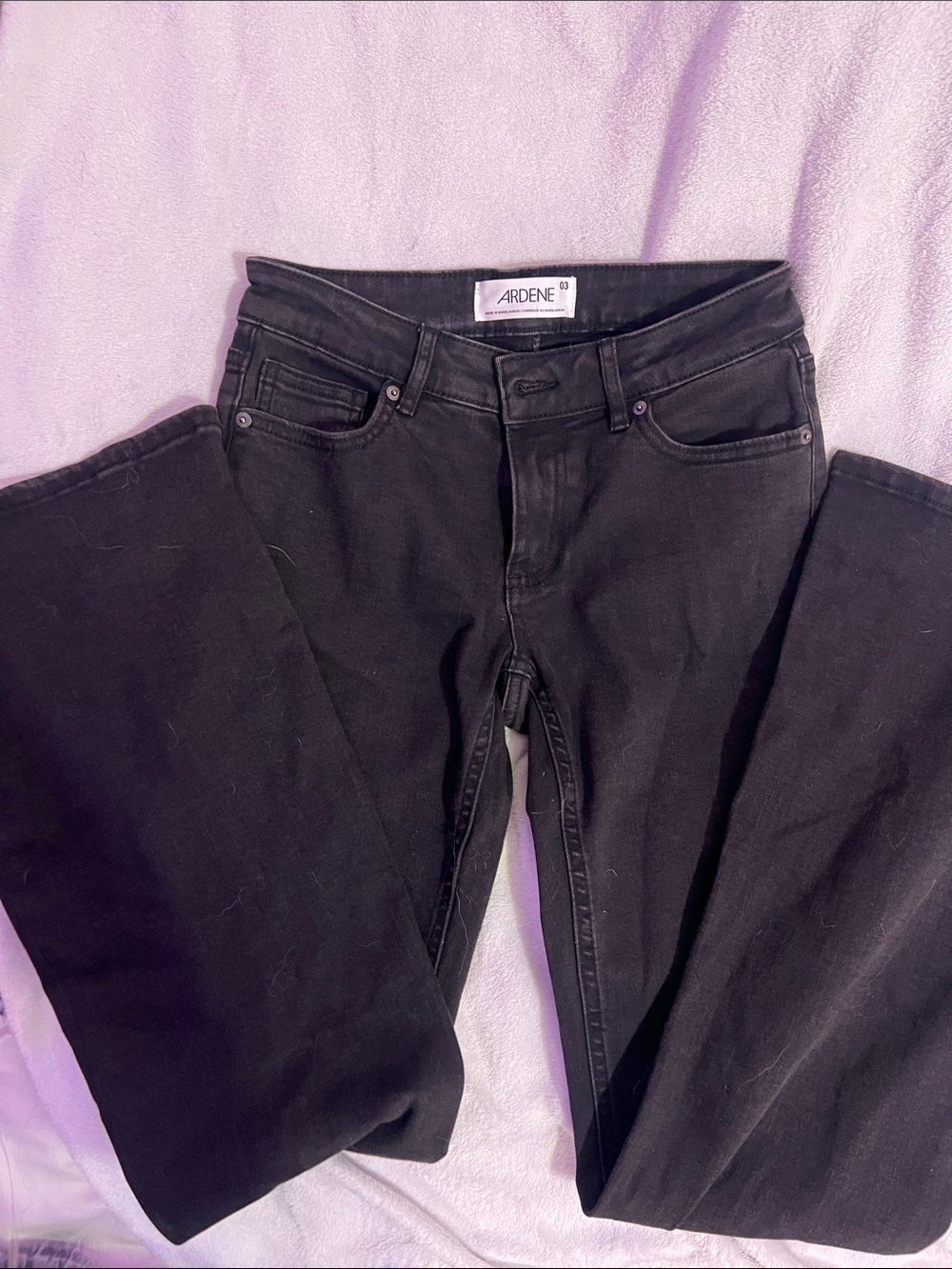 Ardene Women's Black Skinny Jeans - low rise